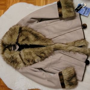 Novelti Artic frost - Faux shearling de Luxe jacket